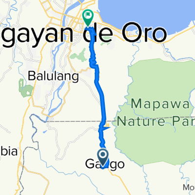 9MQ8+5HF, Libona to Cagayan de Oro