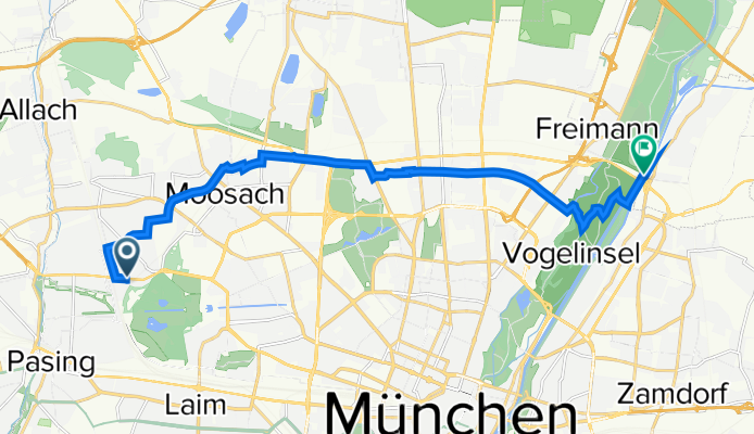 Verdistraße 7, München nach Leinthalerbrücke, München