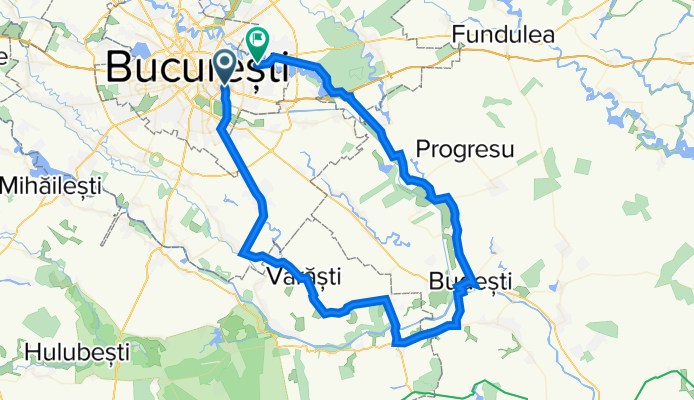 Bucuresti - Vidra - Hotarele - Cernica - Bucuresti