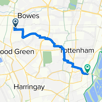 29 Maryland Road, London to Ferry Lane, London