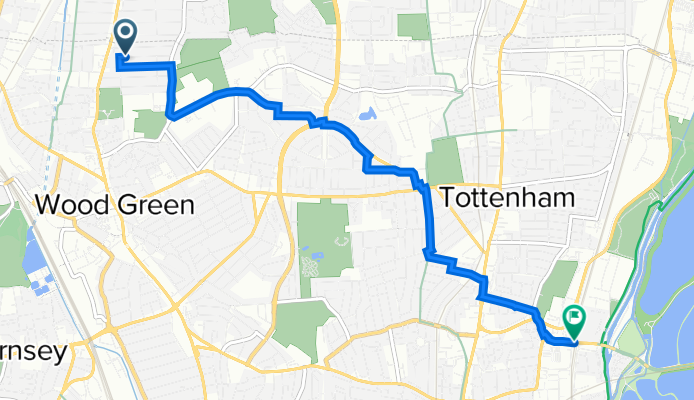 29 Maryland Road, London to Ferry Lane, London