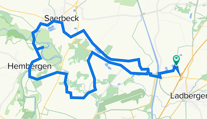 Ladbergen, Saerbeck (Umgebung)
