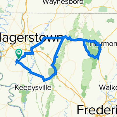 Saint James to Black Rock Cliff to Cunningham Falls