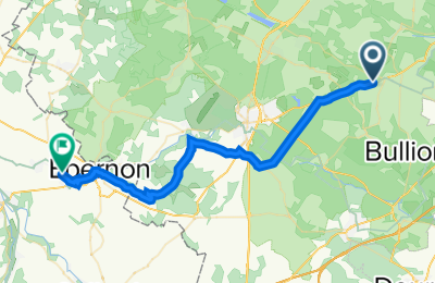 Route in der Bikemap App öffnen