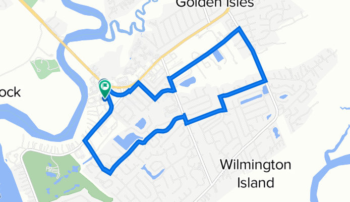 Cromwell, Deerwood, Betz Creek, Walthour, &amp; Concord loop