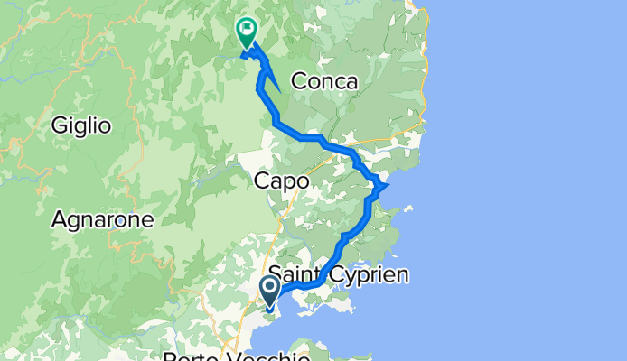 Korsika: Porto-Vecchio - Cavu Tal Tour