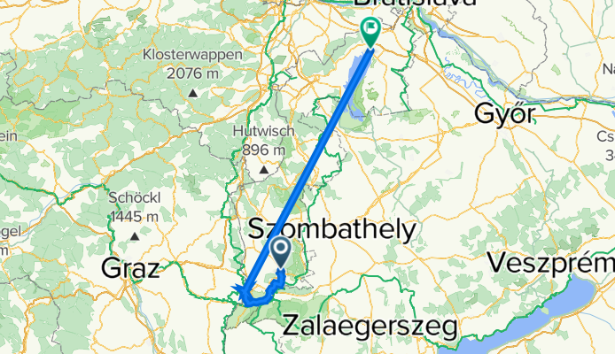 Wiener Straße 12, Güssing nach Loipersdorf