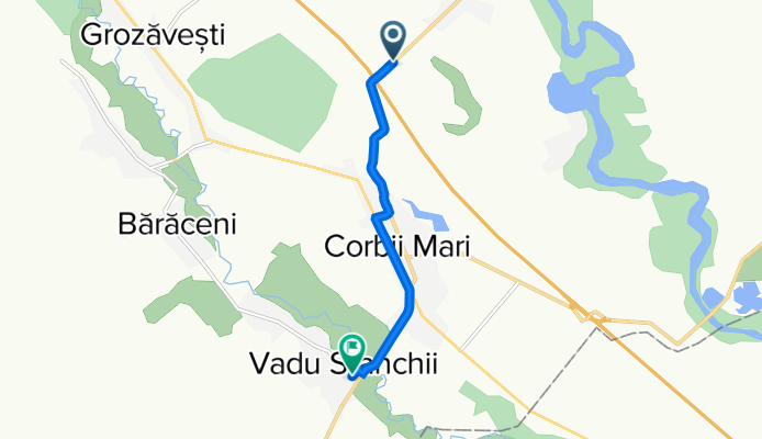 DJ701 100, Ungureni to DJ701 11, Vadu Stanchii