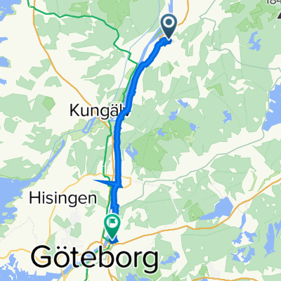 Näckens väg 33, Ale to Göteborg, Göteborg