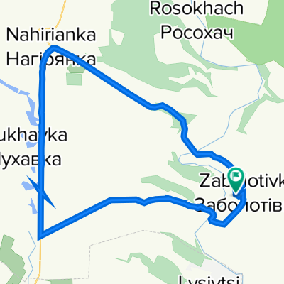 Заболотівка to Заболотівка