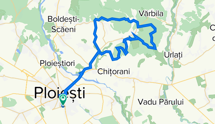 Ploiesti MTB Galmeia 60 km Ploiesti - Plopu - Pd. Piscului - Nisipoasa -  Galmeia - Ploiesti (ADE 144)