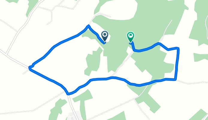 Munka-Ljungby nach Skogsbackavägen 41, Munka-Ljungby