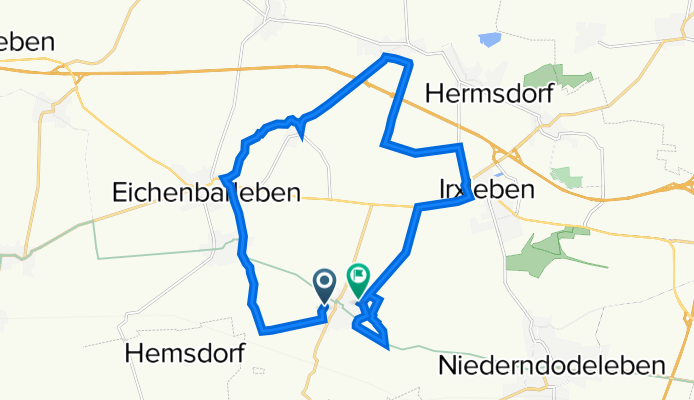 Birkenweg 16, Hohe Börde nach Ferdinand-Lentjes-Straße 78, Hohe Börde