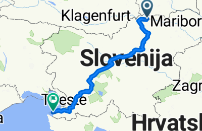 Route in der Bikemap App öffnen