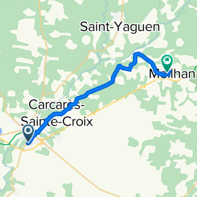 De Route d'Audon 220, Tartas à Rue Felix Robert 215, Meilhan