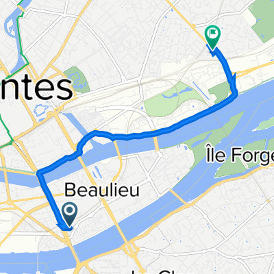6 Rue Louis Marin, Nantes à 33 Boulevard de Doulon, Nantes