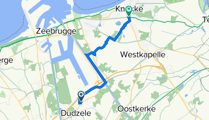 N376 169, Brugge nach Lippenslaan 2, Knokke-Heist