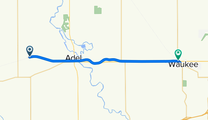 Adel to 125 NW Tenth St, Waukee