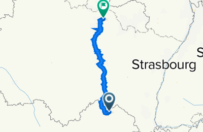 Route in der Bikemap App öffnen