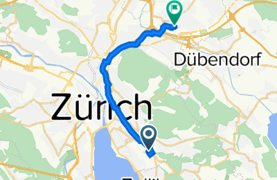Route in der Bikemap App öffnen