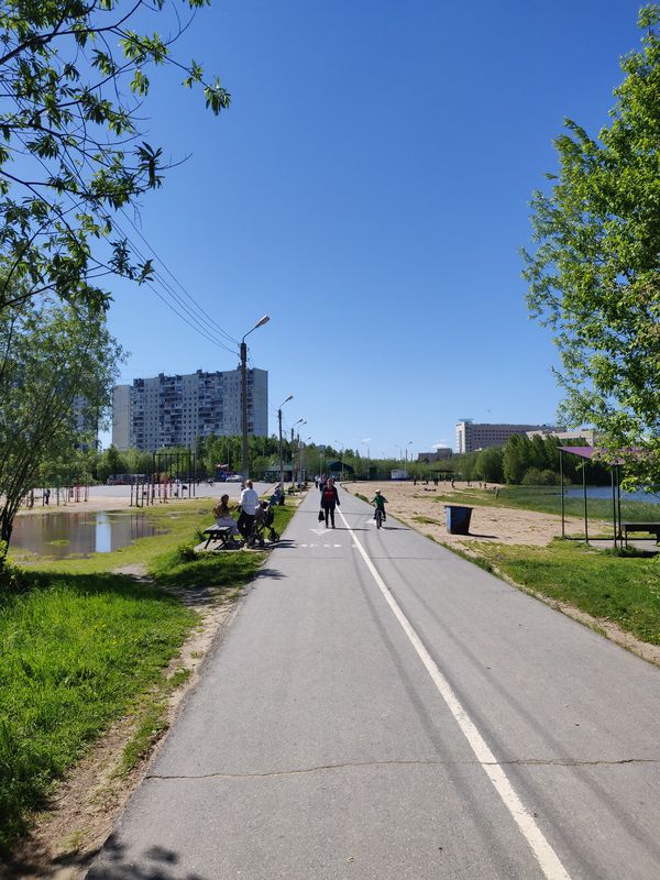 Route from Ulitsa Mira 29А, Nizhnevartovsk