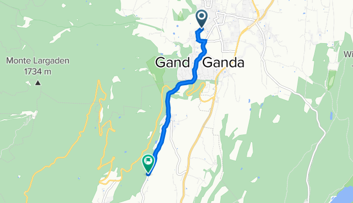St-Anna-Weg 24, Eppan an der Weinstraße nach Garnellenweg 20, Kaltern an der Weinstraße
