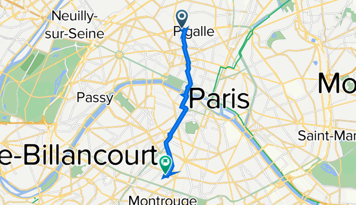 Itinéraire vers 9 Rue Baillou, Paris