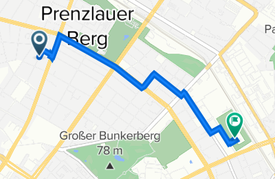 Route in der Bikemap App öffnen