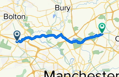 Route in der Bikemap App öffnen