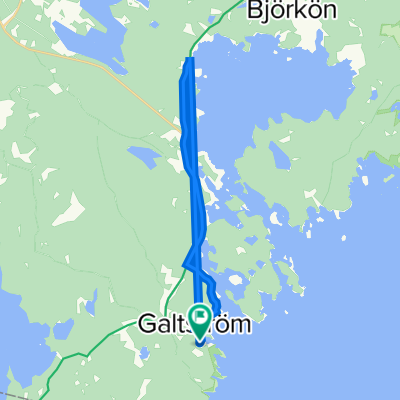 Route from Galtström