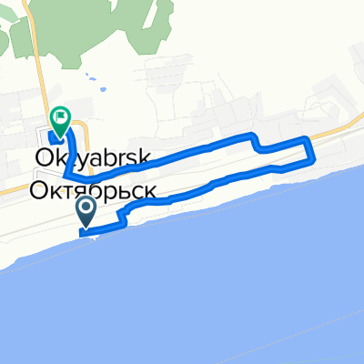 Пролетарская улица, 2А, Октябрьск до улица Аносова, 62, Октябрьск