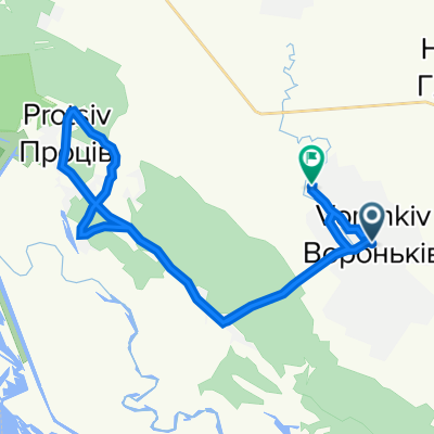 Ясна вулиця, Вороньків до Українська вулиця, Вороньків