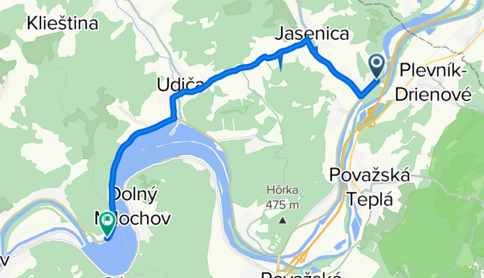 Recovered Route