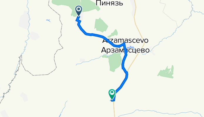 От Черново до Сарапул - Каракулино