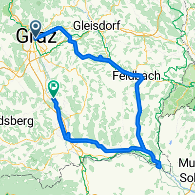 Graz - Gleichenberg - Radkersburg - Leibnitz - Wildon