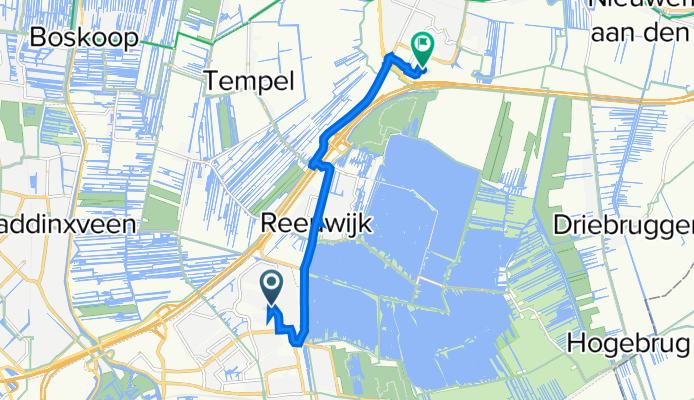 Brittenburg 48, Gouda to Bodegraven, Schumanweg