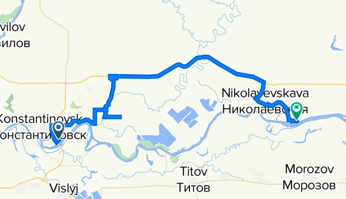 2021 День 5 Константиновск - р. Дон, шлюзы судоходного канала