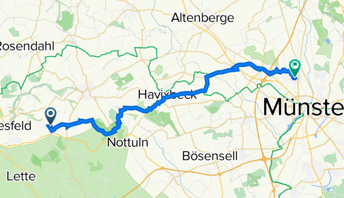 Gerleve 1, Billerbeck nach Althausweg 150, Münster