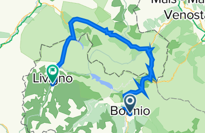 Route in der Bikemap App öffnen