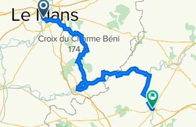 Route in der Bikemap App öffnen