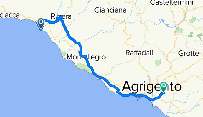 Resort Verdura, Sciacca to Agrigento
