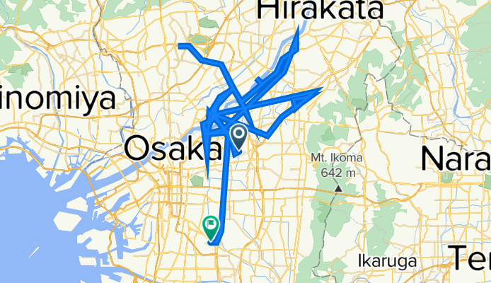 旧大枝 ２, 大阪市 to ８丁目 １０, 大阪市