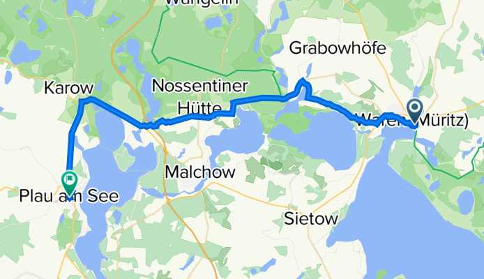 Waren/Müritz - Plau am See