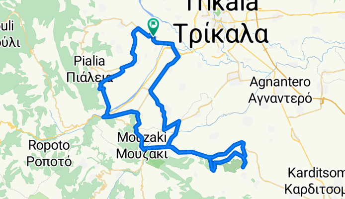 Kato Elati - Fanari (via S. Pindos foothills)