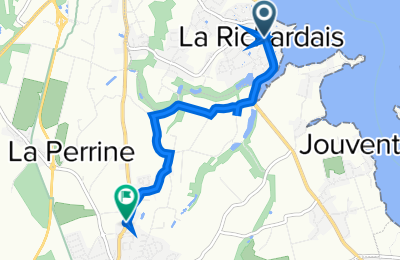 Route in der Bikemap App öffnen