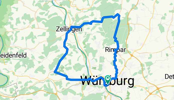 wü - rimpar - gramschatz - zellingen -. greußenheim - wü