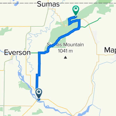 3699 Mt Baker Hwy, Everson to 9305 Anderson Lake Dr, Sumas
