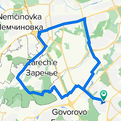 От улица Академика Анохина 5, Москва до улица Академика Анохина 5 корпус 1, Москва