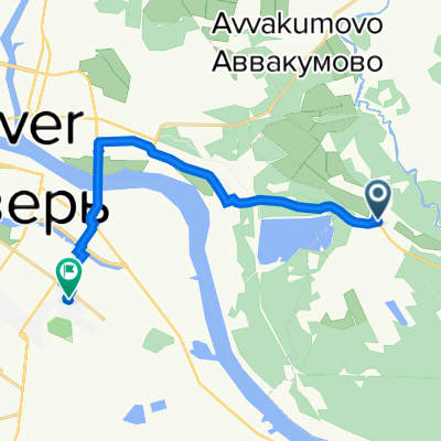 От Савватьевское шоссе до проспект Победы 60, Тверь