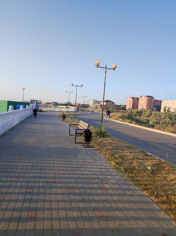 От улица Дербентская 1, Каспийск до улица Дербентская 1a, Каспийск